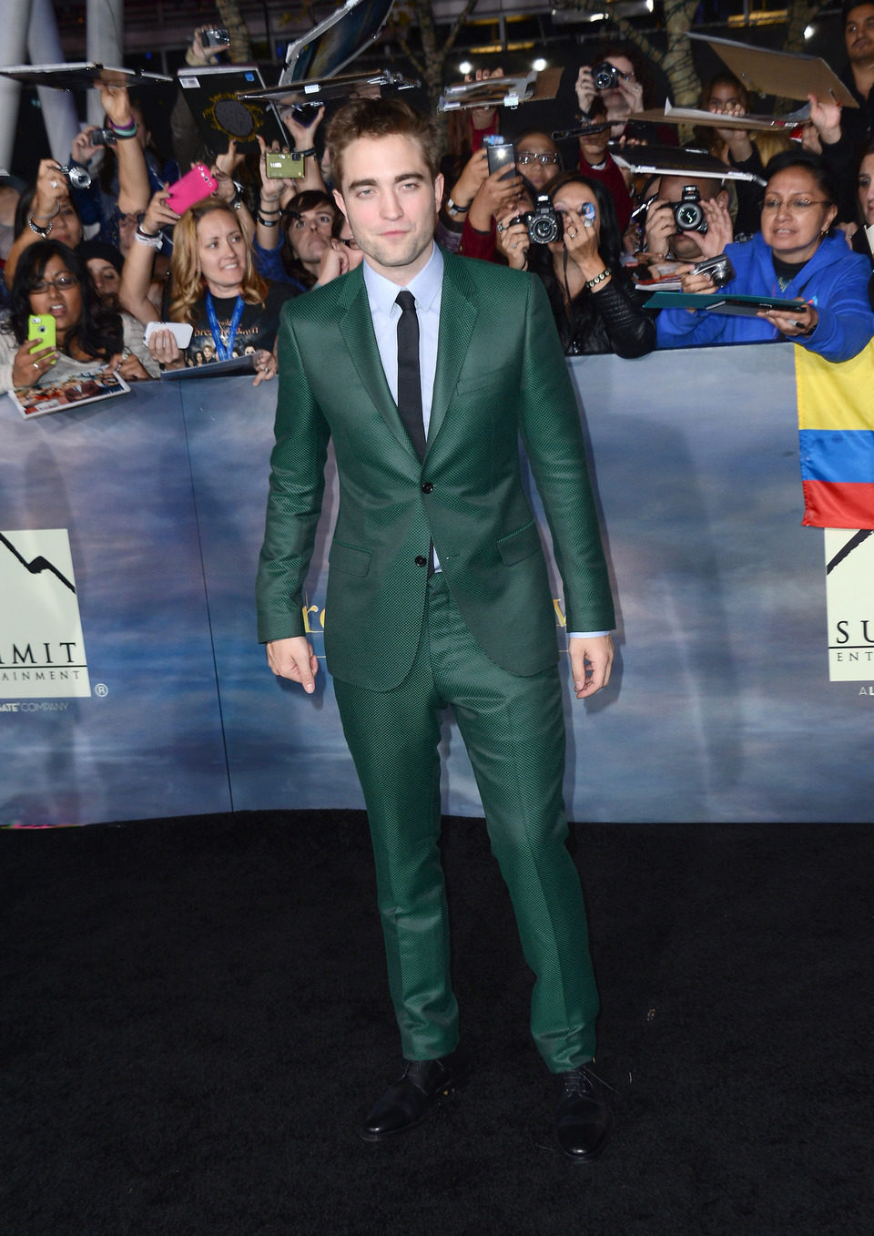 Robert Pattinson en el estreno de 'Amanecer. Parte 2' en Los Ángeles