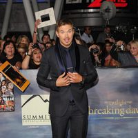 Kellan Lutz en el estreno de 'Amanecer. Parte 2' en Los Ángeles