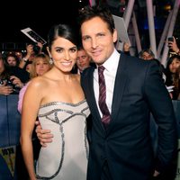 Nikki Reed y Peter Facinelli en el estreno 'Amanecer. Parte 2' en Los Ángeles