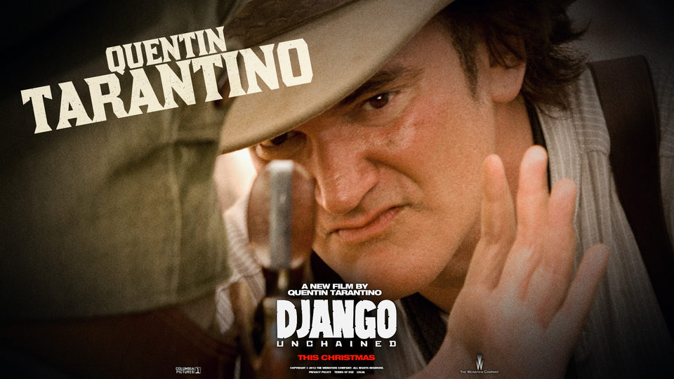 Póster de Quentin Tarantino en 'Django desencadenado'