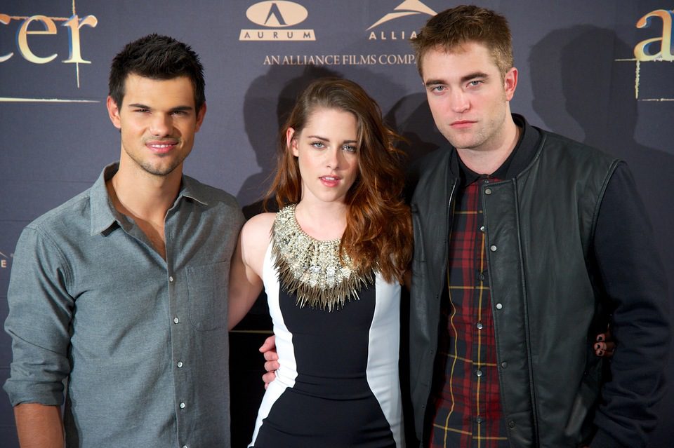 Taylor Lautner, Kristen Stewart y Robert Pattinson presentan en Madrid 'Amanecer. Parte 2'