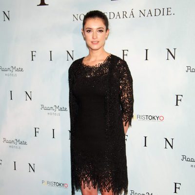 Blanca Romero en la presentación de 'Fin' en Madrid