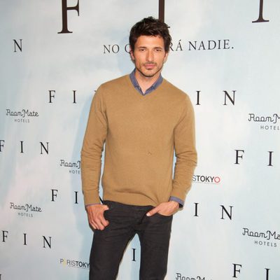 Andrés Velencoso en la presentación de 'Fin' en Madrid