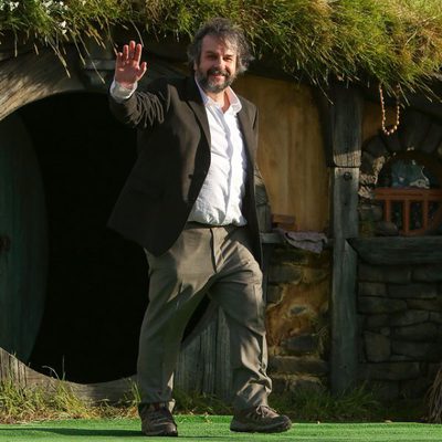 Peter Jackson en la premiere de 'El Hobbit: Un viaje inesperado' en Nueva Zelanda