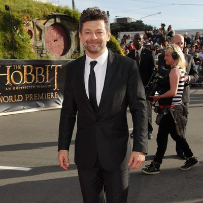 Andy Serkis en la premiere de 'El Hobbit: Un viaje inesperado' en Nueva Zelanda