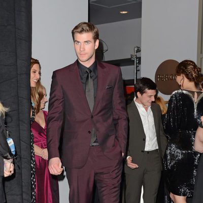 Liam Hemsworth en la gala de los People's Choice Awards 2013