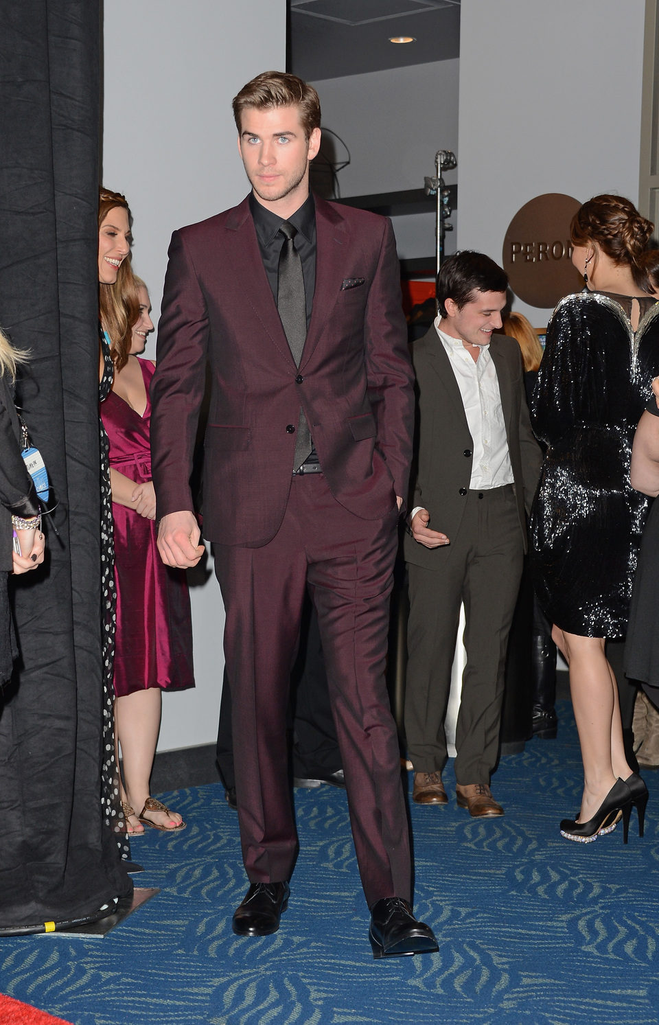 Liam Hemsworth en la gala de los People's Choice Awards 2013