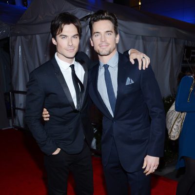 Ian Somerhalder y Matt Bomer en la gala de los People's Choice Awards 2013