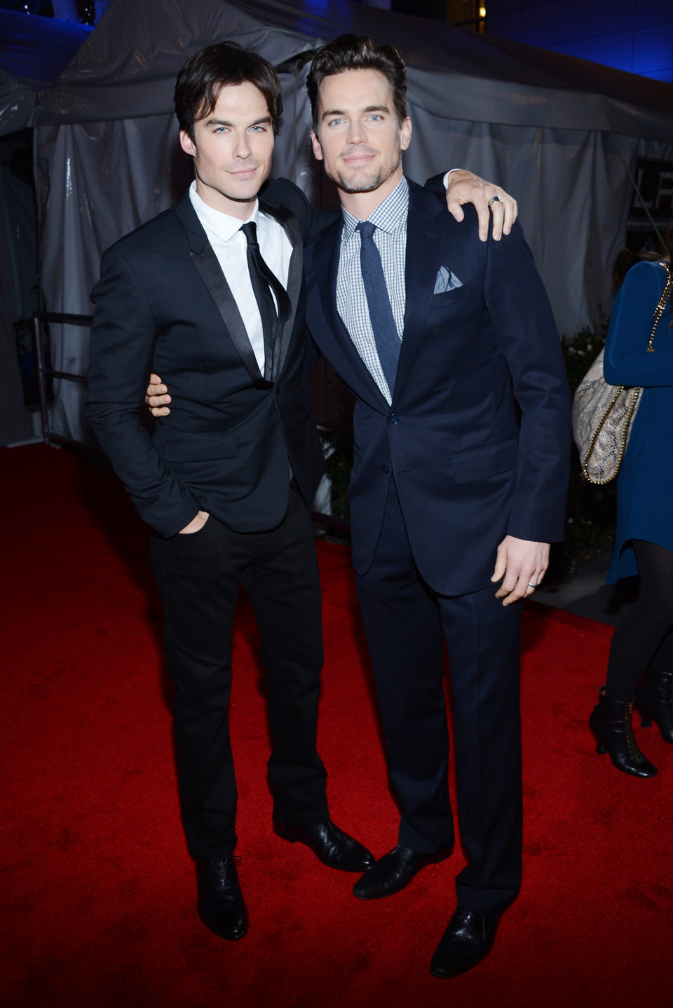 Ian Somerhalder y Matt Bomer en la gala de los People's Choice Awards 2013