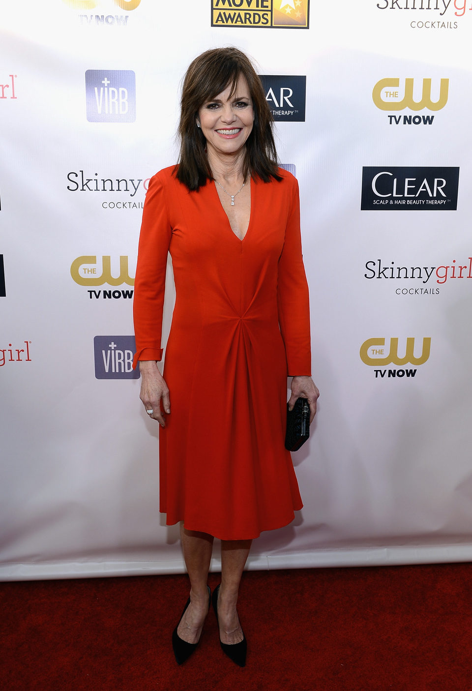 Sally Field en la gala de los Critics' Choice Movie Awards 2013