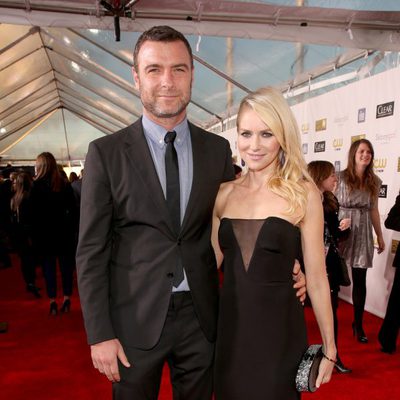 Liev Schreiber y Naomi Watts en los Critics' Choice Movie Awards 2013