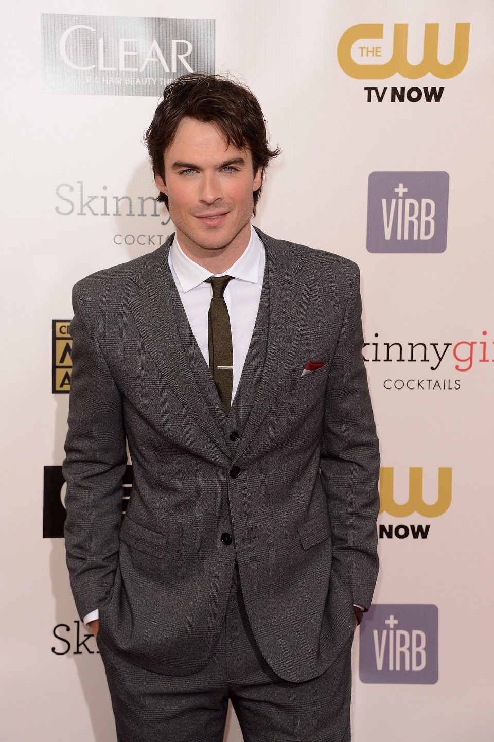 Ian Somerhalder en la gala de los Critics' Choice Movie Awards 2013