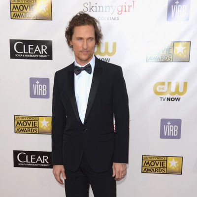 Matthew McConaughey en la gala de los Critics' Choice Movie Awards 2013