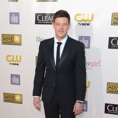 Cory Monteith en la gala de los Critics' Choice Movie Awards 2013