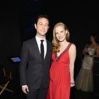 Joseph Gordon-Levitt y Jessica Chastain en la gala de los Critics' Choice Movie Awards 2013