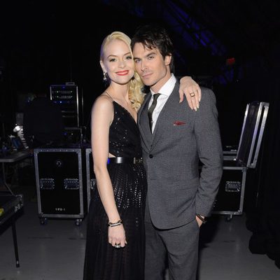 Jamie King e Ian Somerhalder en los Critics' Choice Movie Awards 2013