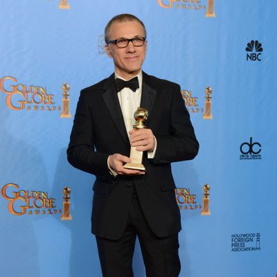 Christoph Waltz, Mejor actor de reparto por 'Django desencadenado' en los Globos de Oro 2013