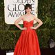 Zooey Deschanel en los Globos de Oro 2013