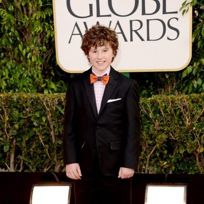 Nolan Gould en los Globos de Oro 2013