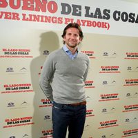 Bradley Cooper presenta 'El lado bueno de las cosas' en Madrid