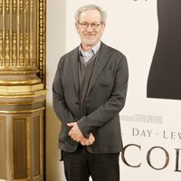 Steven Spielberg en la presentación de 'Lincoln' en Madrid