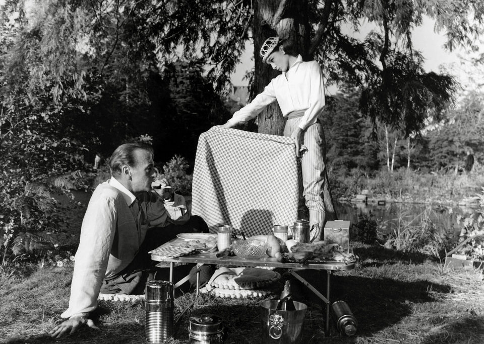 Audrey Hepburn en 'Ariane', 1957