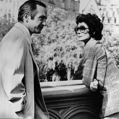 Audrey Hepburn con Ben Gazzara en 'Todos rieron', 1981