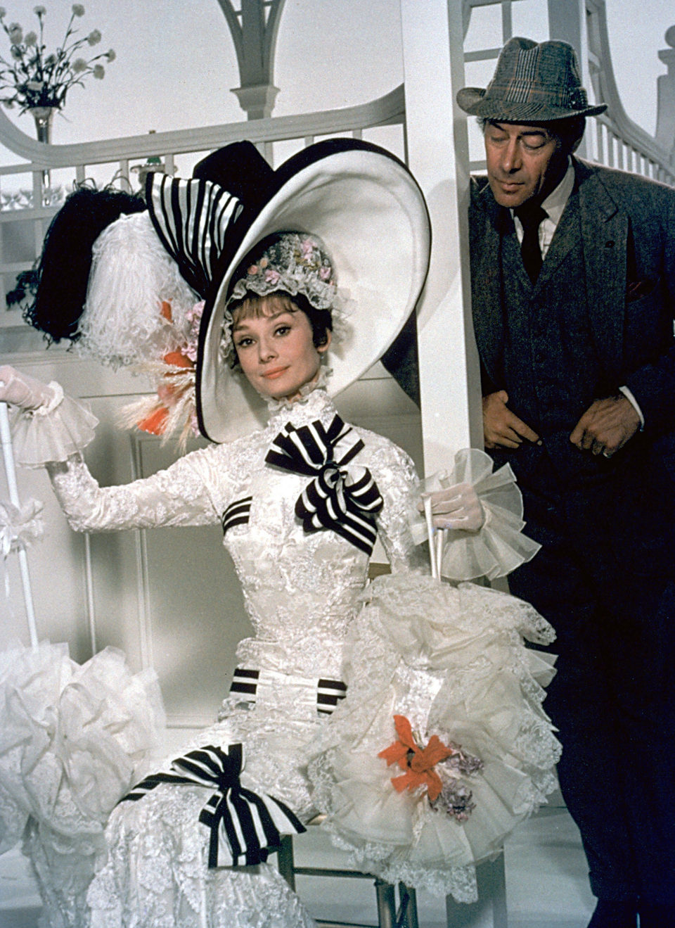 Audrey Hepburn y Rex Harrison en 'My Fair Lady'