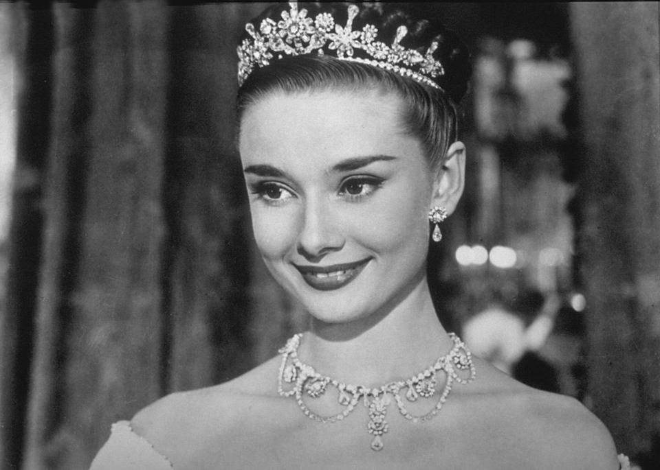 Audrey Hepburn hecha toda una princesa en 'Vacaciones en Roma'