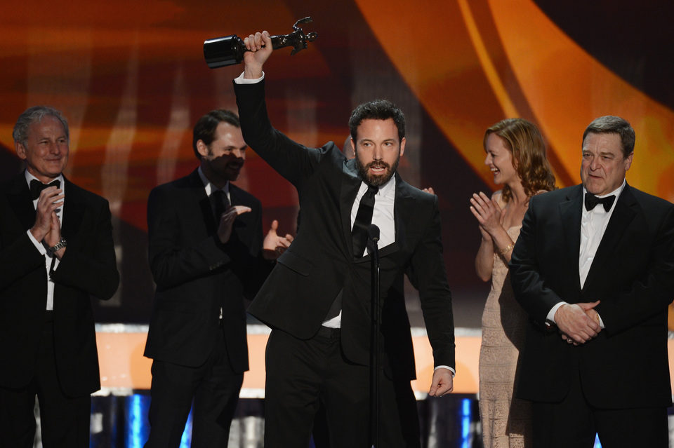 Ben Affleck recoge el premio de 'Argo' en los Screen Actors Guild Awards 2013