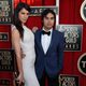 Kunal Nayyar y Neha Kapur en la alfombra roja de los Screen Actors Guild Awards 2013