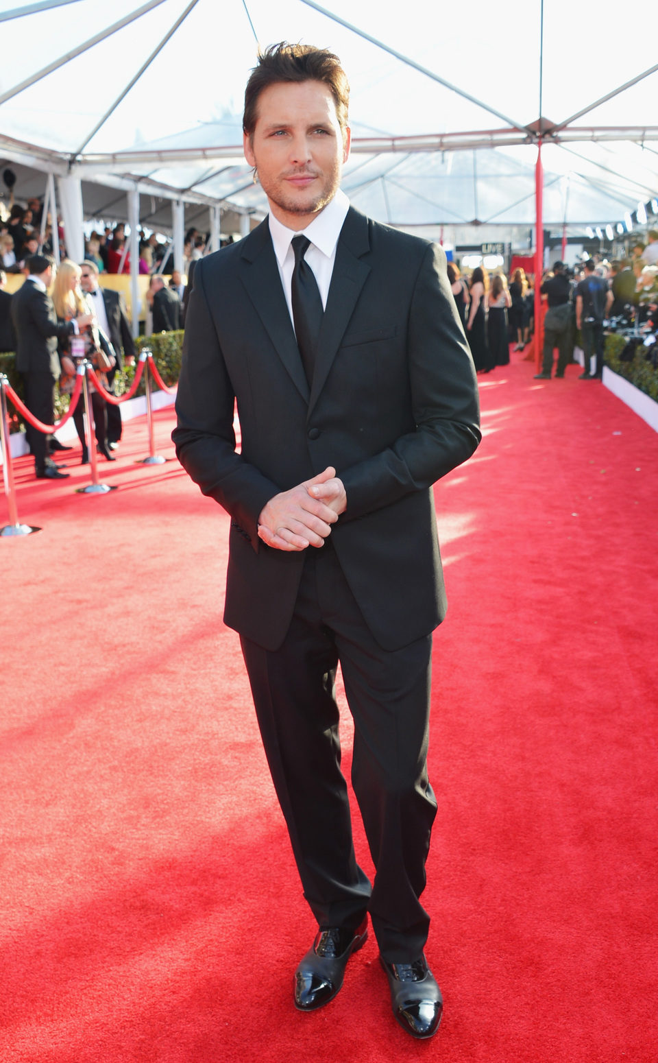 Peter Facinelli en la alfombra roja de los Screen Actors Guild Awards 2013