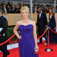 Melissa Rauch en la alfombra roja de los Screen Actors Guild Awards 2013