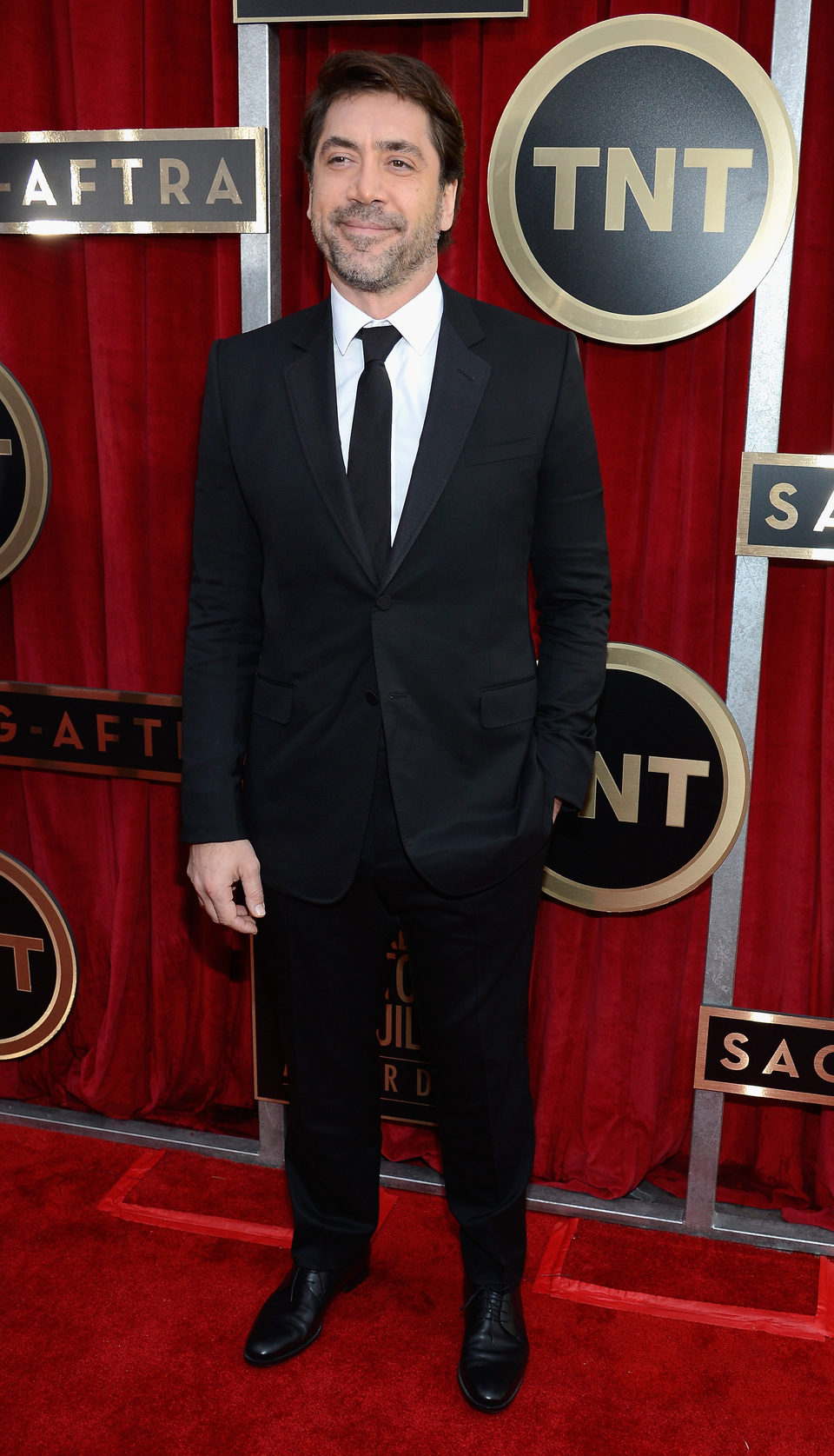 Javier Bardem en la alfombra roja de los Screen Actors Guild Awards 2013