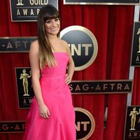 Lea Michele en la alfombra roja de los Screen Actors Guild Awards 2013