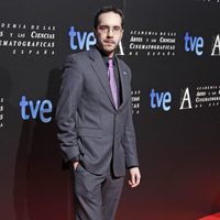 Enrique Gato en la cena de los nominados a los Goya 2013