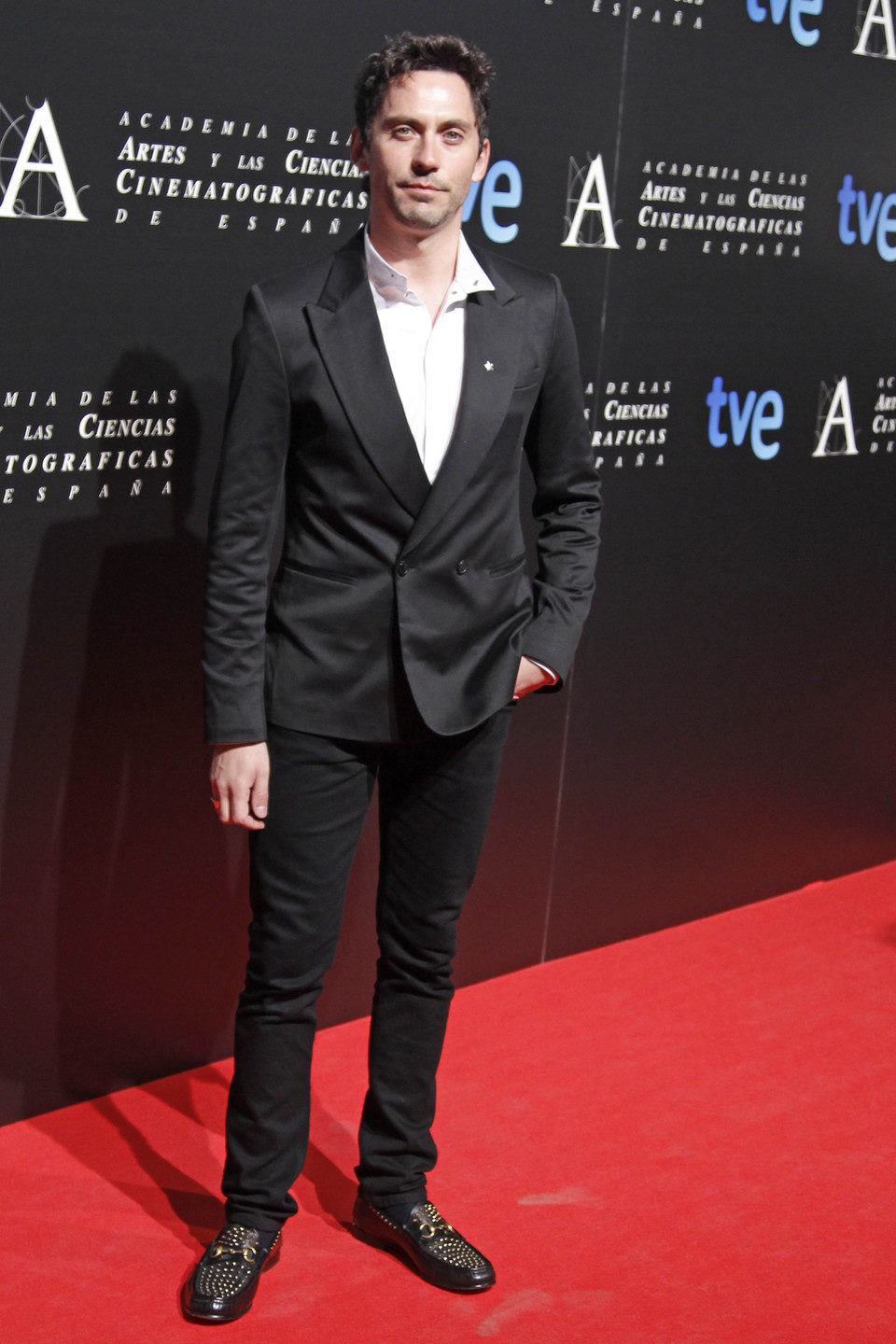 Paco León en la cena de los nominados a los Goya 2013