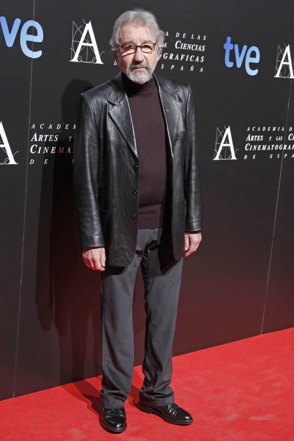 José Sacristán en la cena de los nominados a los Goya 2013