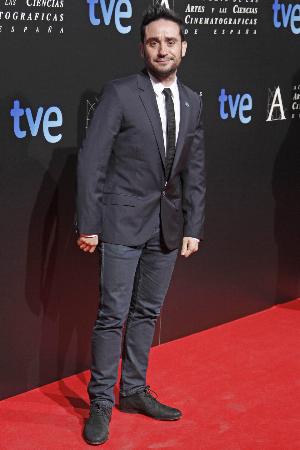 J.A. Bayona en la cena de los nominados a los Goya 2013