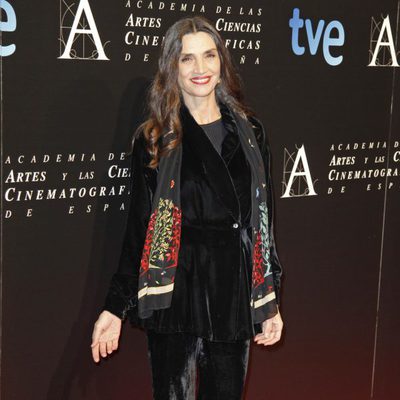 Ángela Molina en la cena de los nominados a los Goya 2013