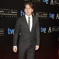 Antonio Garrido en la cena de los nominados a los Goya 2013