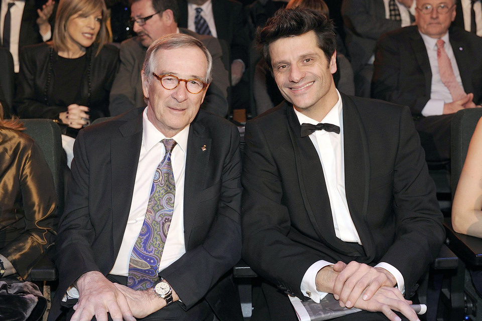 Xavier Trías y Joel Joan en la gala de los Premios Gaudí 2013