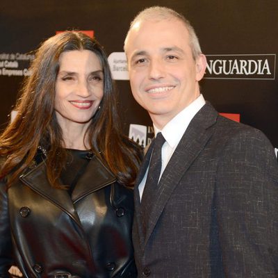 Ángela Molina y Pablo Berger en la alfombra roja de los Premios Gaudí 2013