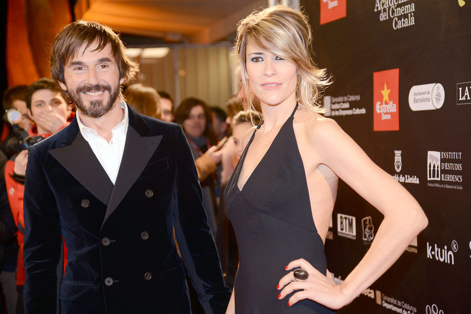 Santi Millán y Rosa Olucha en la alfombra roja de los Premios Gaudí 2013