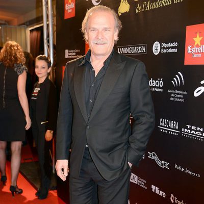 Lluís Homar en la alfombra roja de los Premios Gaudí 2013