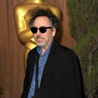 Tim Burton en el almuerzo de los nominados a los Oscar 2013