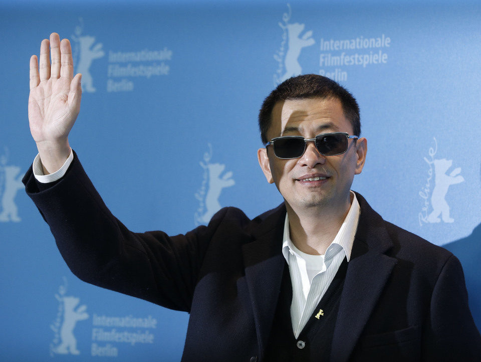 Won Kar-Wai en la presentación de 'The Grandmasters' en la Berlinale