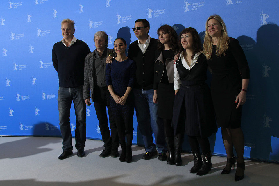 Miembros del jurado de la 63 edición de la Berlinale