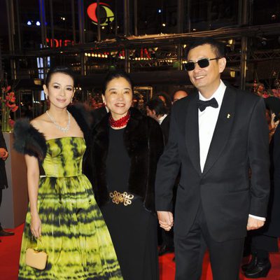 Zhang Ziyi y Wong Kar-Wai en la apertura de la 63 edición de la Berlinale