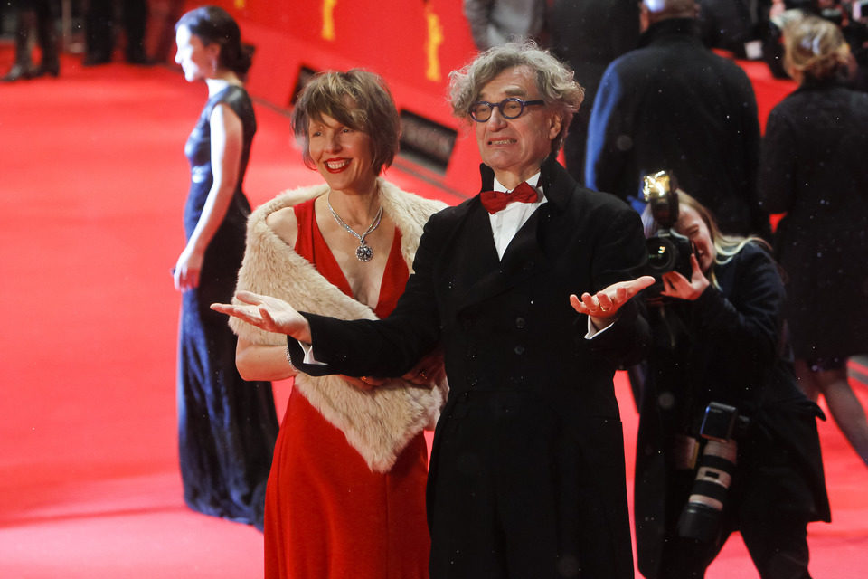 Wim Wenders en la apertura de la 63 edición de la Berlinale